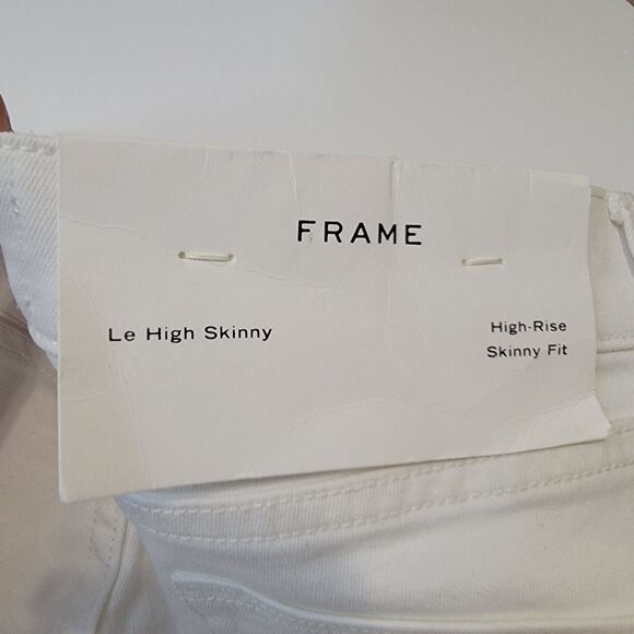 FRAME Le High Skinny High Rise Buttonfly Jeans NWT size 29 - Picture 8 of 11